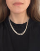 ANTIQUE SILVER SNAKE GAURD CHAIN