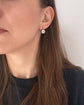 GEORGIAN PASTE SINGLE STONE EARRINGS