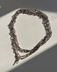 ANTIQUE FINE SILVER PAPERCLIP LINK GAURD CHAIN