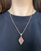 ANTIQUE SAPHIRET FACETED PENDANT