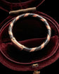 VICTORIAN ELEPHANT HAIR & GOLD SHIELD RING