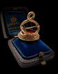 19TH CENTURY SNAKE FOB PENDANT