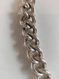 ANTIQUE CHUNKY SILVER CURB CHAIN