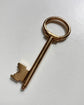 VINTAGE LARGE 9CT GOLD KEY PENDANT