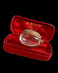 VICTORIAN ROCK CRYSTAL & 9CT GOLD ‘POOL OF LIGHT’ / ORB PENDANT