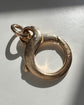 SUPERSIZED VINTAGE 14CT GOLD LOBSTER CLASP