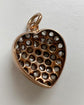 ANTIQUE DIAMOND HEART PENDANT