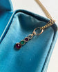 19TH CENTURY DIAMOND, RUBY & EMERALD PENDANT