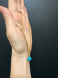VICTORIAN PAVÉ TURQUOISE SPHERE PENDANT