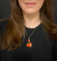 EARLY 19TH CENTURY CORAL MANO CORUNTO HAND PENDANT