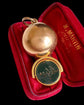 VICTORIAN 15CT GOLD ORB WITH HIDDEN SWIVEL SEAL