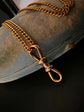 VICTORIAN 9CT GOLD DOUBLE DOG CLIP
