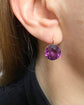 VICTORIAN PURPLE PASTE EARRINGS