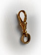 CHUNKY VINTAGE 18CT GOLD DOGCLIP