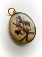 19TH CENTURY SEPIA ‘LOVE TOKEN’ PENDANT