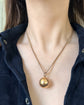 VICTORIAN 15CT GOLD ORB WITH HIDDEN SWIVEL SEAL