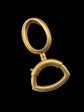VICTORIAN 15CT GOLD BAIL / CHARM HOLDER