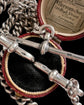 ANTIQUE CLASSIC SILVER CURB ALBERT CHAIN