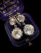 GEORGIAN DOUBLE PASTE DROP EARRINGS