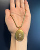 ANTIQUE DIAMOND ANCHOR 18CT GOLD LOCKET