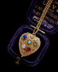 GEORGIAN ACROSTIC ‘LOVE’ HEART LOCKET