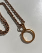 VINTAGE 18CT GOLD HINGED BOLT RING