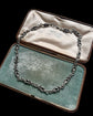 CHUNKY VINTAGE SILVER LOVERS KNOT CHAIN