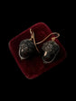 VICTORIAN WHITBY JET ACORN EARRINGS