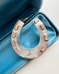 VICTORIAN MIXED METAL HORSESHOE PENDANT