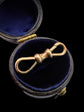 VICTORIAN 9CT GOLD DOUBLE DOGCLIP