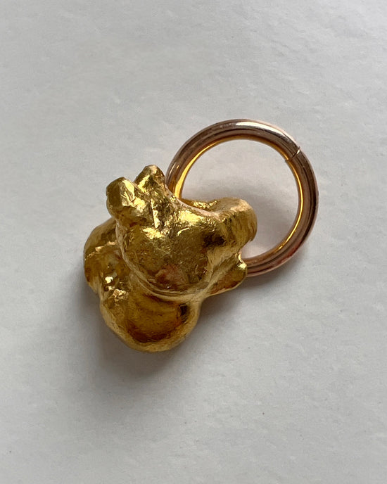 19TH CENTURY GOLD NUGGET PENDANT