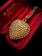 GEORGIAN HIGH CARAT GOLD HEART LOCKET