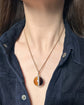 VICTORIAN BANDED AGATE SPHERE LOCKET