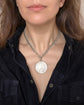 FRENCH VINTAGE SILVER COIN MANICURE SET PENDANT