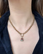 ANTIQUE GEMSET BUG PENDANT