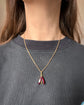 VICTORIAN VAUXHALL GLASS FLY PENDANT