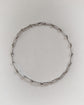 VICTORIAN CHUNKY SILVER PAPERCLIP CHAIN