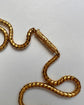 VICTORIAN 15CT GOLD SNAKE CHAIN