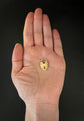 VICTORIAN 15CT GOLD HEART PADLOCK CLASP/PENDANT