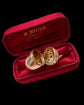 VICTORIAN 9CT GOLD ACORN POMANDER PENDANT