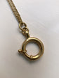 ANTIQUE 18CT GOLD BOLT RING