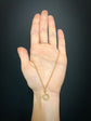 ANTIQUE 18CT GOLD BOLT RING