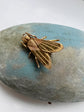 VICTORIAN 15CT GOLD FLY BROCH