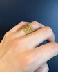 VINTAGE CHUNKY GOLD BAND RING