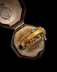 VICTORIAN 15CT GOLD & TURQUOISE LOCKET