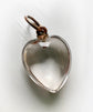 VICTORIAN ROCK CRYSTAL HEART PENDANT