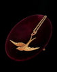 VICTORIAN 15CT GOLD SWALLOW PENDANT