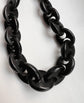VICTORIAN WHITBY JET MARINER LINK CHAIN