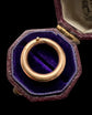 VICTORIAN CHUNKY 15CT GOLD PUSH BOLT