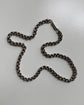 EARLY 20TH CENTURY CHUNKY SILVER BIKER CHAIN